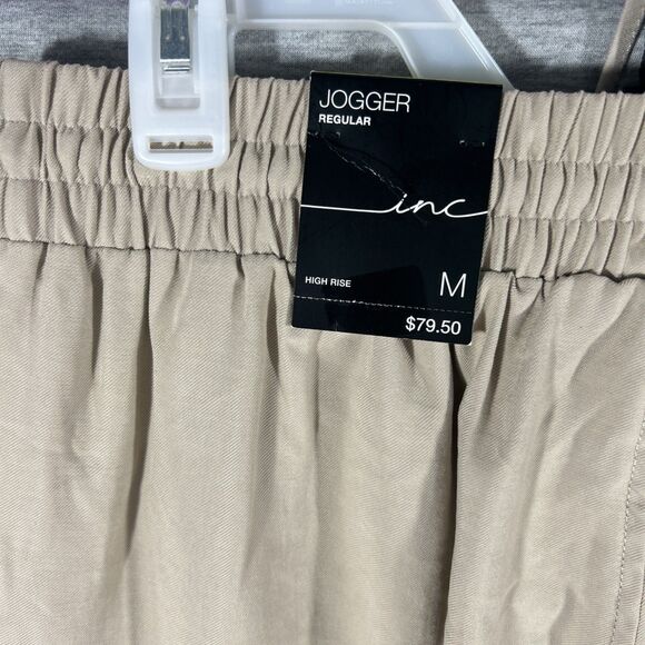 INC International Concepts Womens Medium Utility Jogger Pants Toasted Twine $79 - Picture 7 of 15
